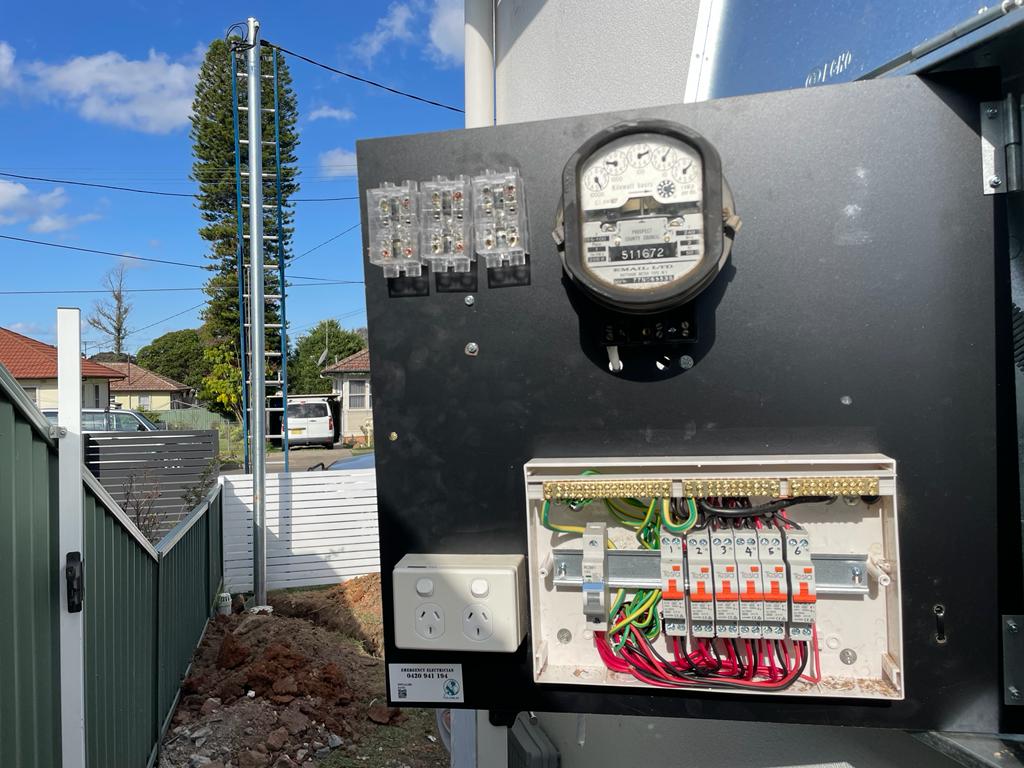Temporary Power Supply For Construction Site Temporary Power Board Hire Sydney electrician near me
