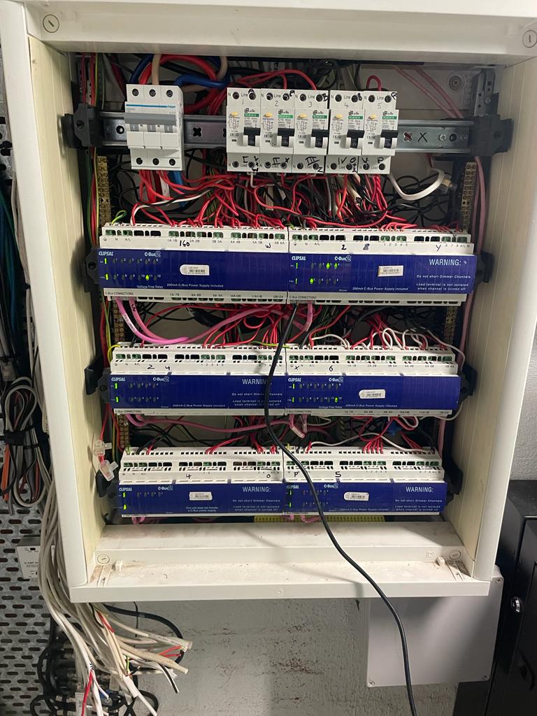 CBUS Lighting System Electrician Installation Done in a Sydney Commercial Site